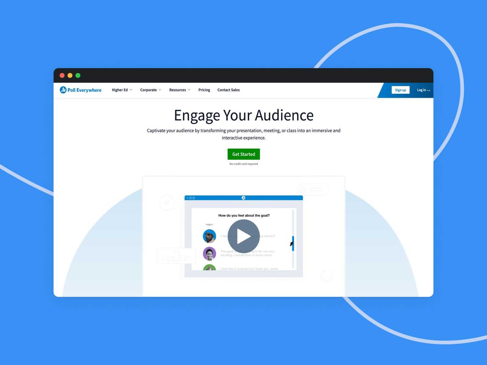 Poll Everywhere's product screenshot