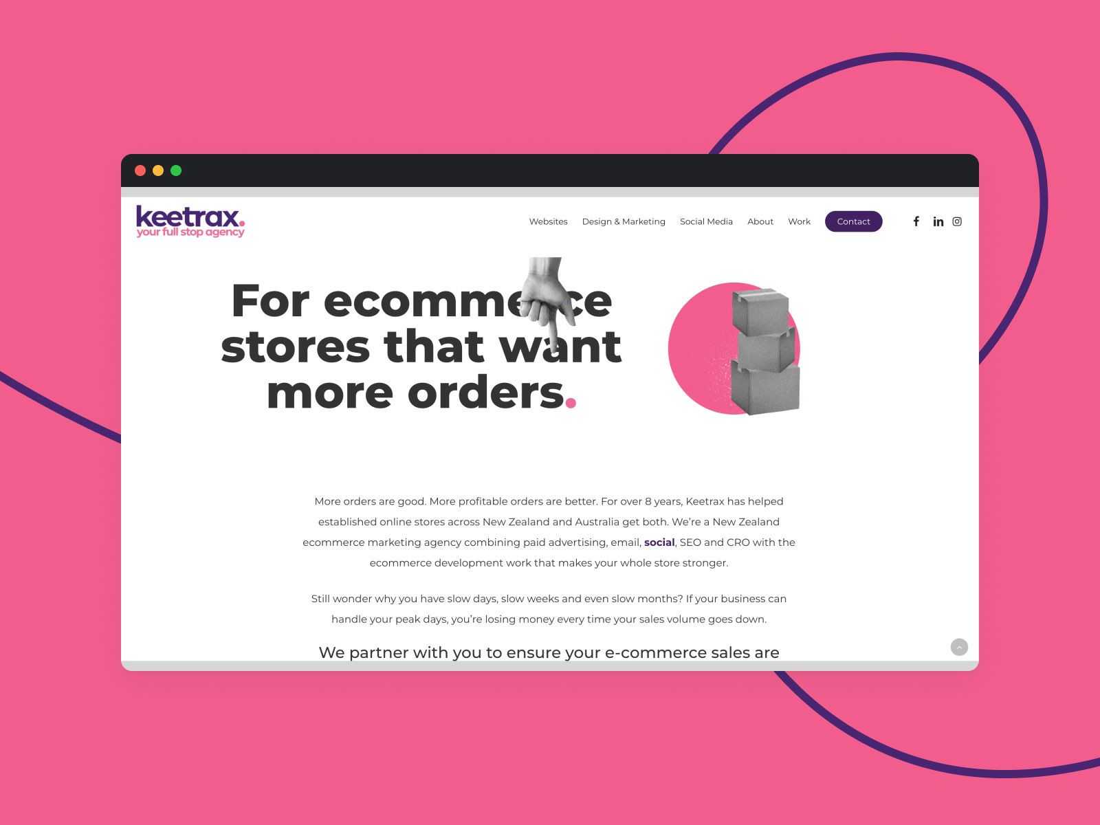 Keetrax's product screenshot