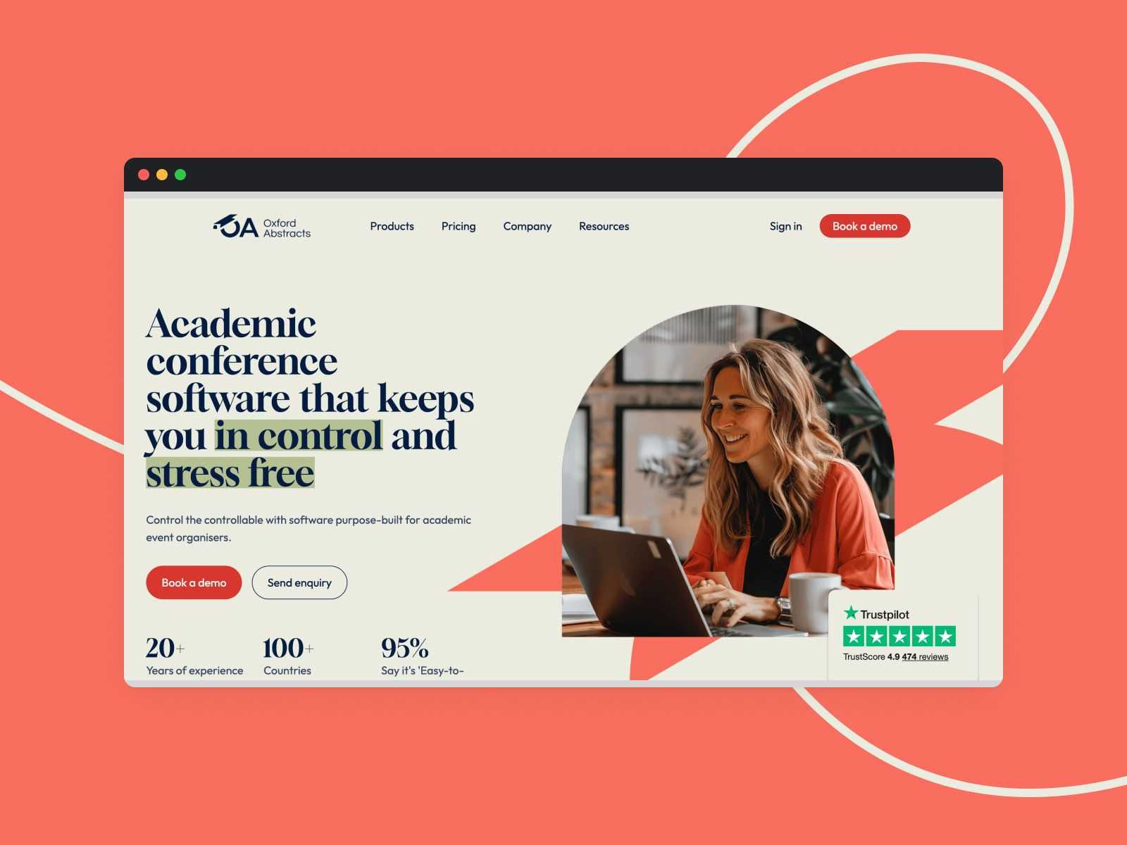 Oxford Abstracts's product screenshot